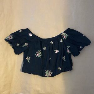 American Eagle Off the shoulder top.